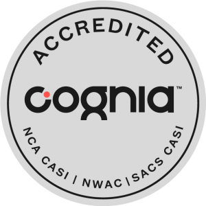 Cognia Accredited Charter School Insignia